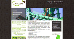 Desktop Screenshot of acyclea.fr